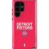 NBA Detroit Pistons Standard - Red Galaxy S25 Ultra Impact Case