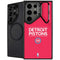NBA Detroit Pistons Standard - Red Galaxy S25 Ultra Kickstand Case