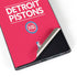 NBA Detroit Pistons Standard - Red Galaxy S25 Ultra Skin