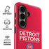 NBA Detroit Pistons Standard - Red Galaxy S26 Impact Case
