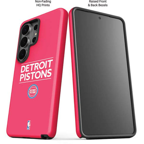 NBA Detroit Pistons Standard - Red Galaxy S26 Ultra Impact Case