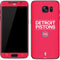 NBA Detroit Pistons Standard - Red Galaxy S7 Skin
