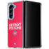 NBA Detroit Pistons Standard - Red Galaxy Z Fold5 5G Clear Case