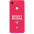 NBA Detroit Pistons Standard - Red Google Pixel 3 Skin