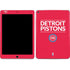 NBA Detroit Pistons Standard - Red iPad Skins