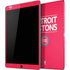 NBA Detroit Pistons Standard - Red iPad Skins