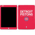 NBA Detroit Pistons Standard - Red Apple iPad Skin