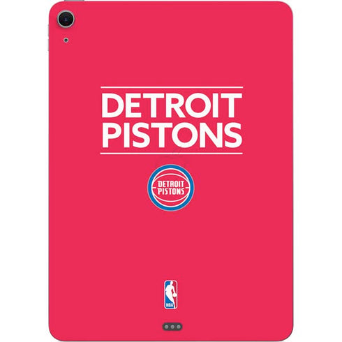 NBA Detroit Pistons Standard - Red Apple iPad Air Skin