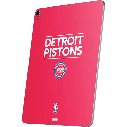 NBA Detroit Pistons Standard - Red Apple iPad Air Skin