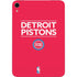 NBA Detroit Pistons Standard - Red Apple iPad Mini Skin