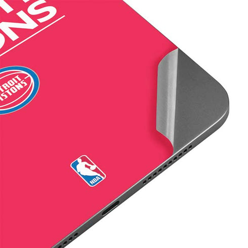 NBA Detroit Pistons Standard - Red Apple iPad Mini Skin