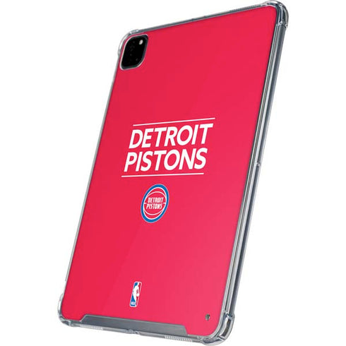NBA Detroit Pistons Standard - Red iPad Cases