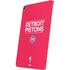 NBA Detroit Pistons Standard - Red iPad Pro 13in M4 (2024) Skin