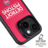 NBA Detroit Pistons Standard - Red iPhone 15 Kickstand Case