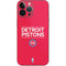 NBA Detroit Pistons Standard - Red iPhone 15 Pro Max Skin