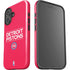 NBA Detroit Pistons Standard - Red iPhone 16 Plus Impact Case