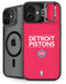 NBA Detroit Pistons Standard - Red iPhone 16 Plus Kickstand Case
