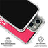 NBA Detroit Pistons Standard - Red iPhone 16 Pro Clear Case