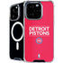 NBA Detroit Pistons Standard - Red iPhone 16 Pro MagSafe Case