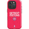 NBA Detroit Pistons Standard - Red iPhone 16 Pro Magsafe Impact Case
