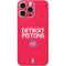 NBA Detroit Pistons Standard - Red iPhone 16 Pro Max Skin