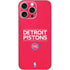 NBA Detroit Pistons Standard - Red iPhone 16 Pro Max Skin