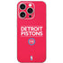 NBA Detroit Pistons Standard - Red iPhone 16 Pro Skin