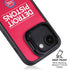 NBA Detroit Pistons Standard - Red iPhone 16e Kickstand Case