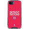NBA Detroit Pistons Standard - Red iPhone 16e Clear Case