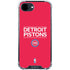 NBA Detroit Pistons Standard - Red iPhone 16e Clear Case