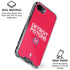 NBA Detroit Pistons Standard - Red iPhone 16e Clear Case