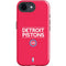 NBA Detroit Pistons Standard - Red iPhone 16e Impact Case