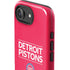 NBA Detroit Pistons Standard - Red iPhone 16e Impact Case