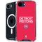NBA Detroit Pistons Standard - Red iPhone 16e MagSafe Case