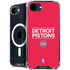 NBA Detroit Pistons Standard - Red iPhone 16e MagSafe Case