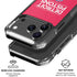 NBA Detroit Pistons Standard - Red iPhone 18 Pro Clear Case