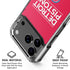 NBA Detroit Pistons Standard - Red iPhone 18 Pro Clear Case