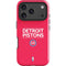 NBA Detroit Pistons Standard - Red iPhone 18 Pro Impact Case