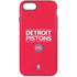 NBA Detroit Pistons Standard - Red iPhone Cases