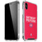NBA Detroit Pistons Standard - Red iPhone X/XS Clear Case