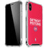 NBA Detroit Pistons Standard - Red iPhone X/XS Clear Case