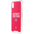 NBA Detroit Pistons Standard - Red iPhone XS Clear Case