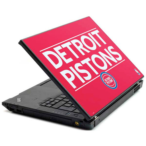 NBA Detroit Pistons Standard - Red Lenovo T420 Skin