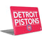 NBA Detroit Pistons Standard - Red Apple MacBook Air Skin