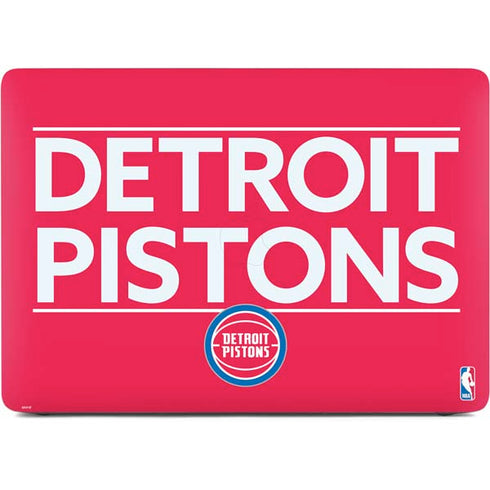 NBA Detroit Pistons Standard - Red Apple MacBook Air Skin