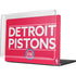 NBA Detroit Pistons Standard - Red MacBook Pro 14in (2021-24) Case plus Skin