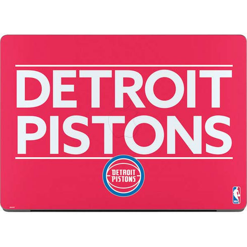 NBA Detroit Pistons Standard - Red Apple MacBook Pro 14-inch Skin