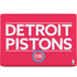 NBA Detroit Pistons Standard - Red MacBook Skins