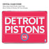 NBA Detroit Pistons Standard - Red MacBook Cases