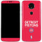 NBA Detroit Pistons Standard - Red Moto E5 Plus Skin